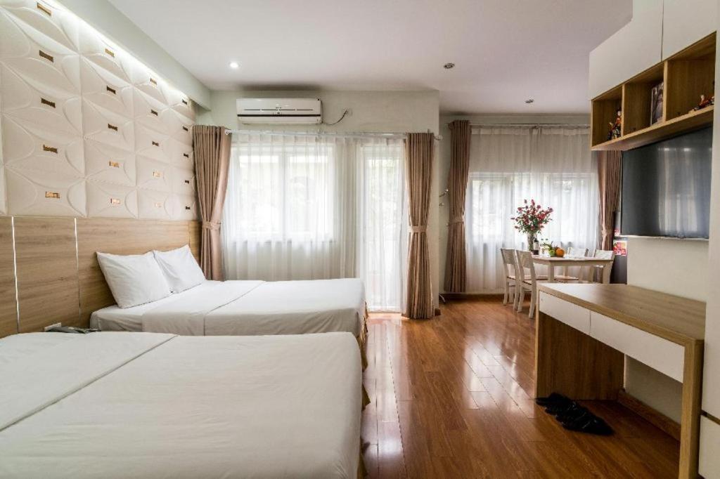 New Apart Hotel Hanoi Bagian luar foto
